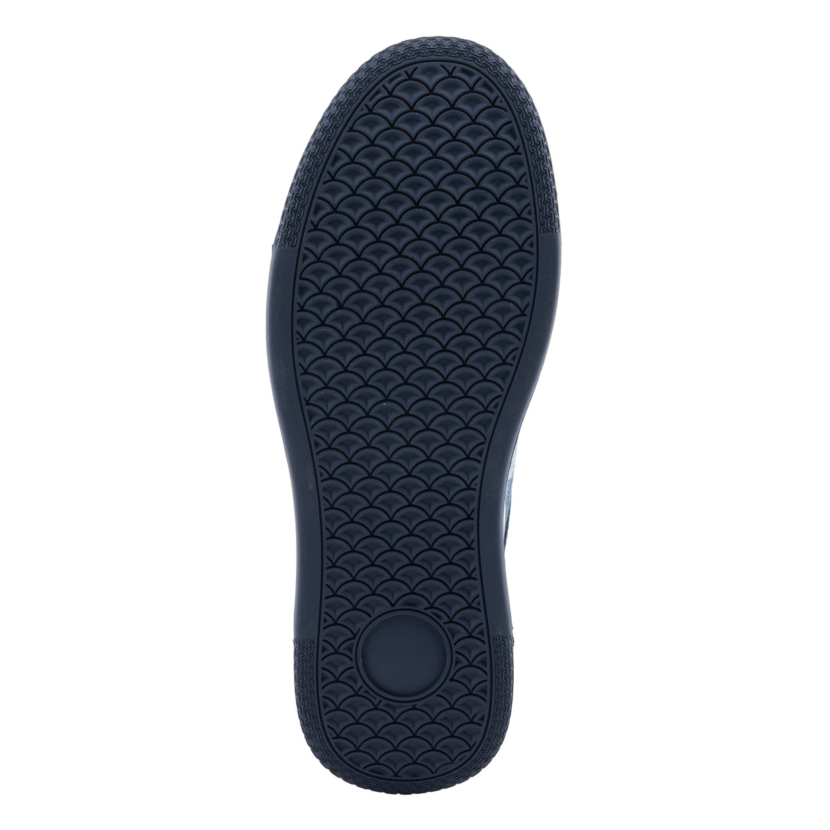 L'Artiste L'ARTISTE MEN FALCON SNEAKERS shoe in blue multi with handcrafted leather design