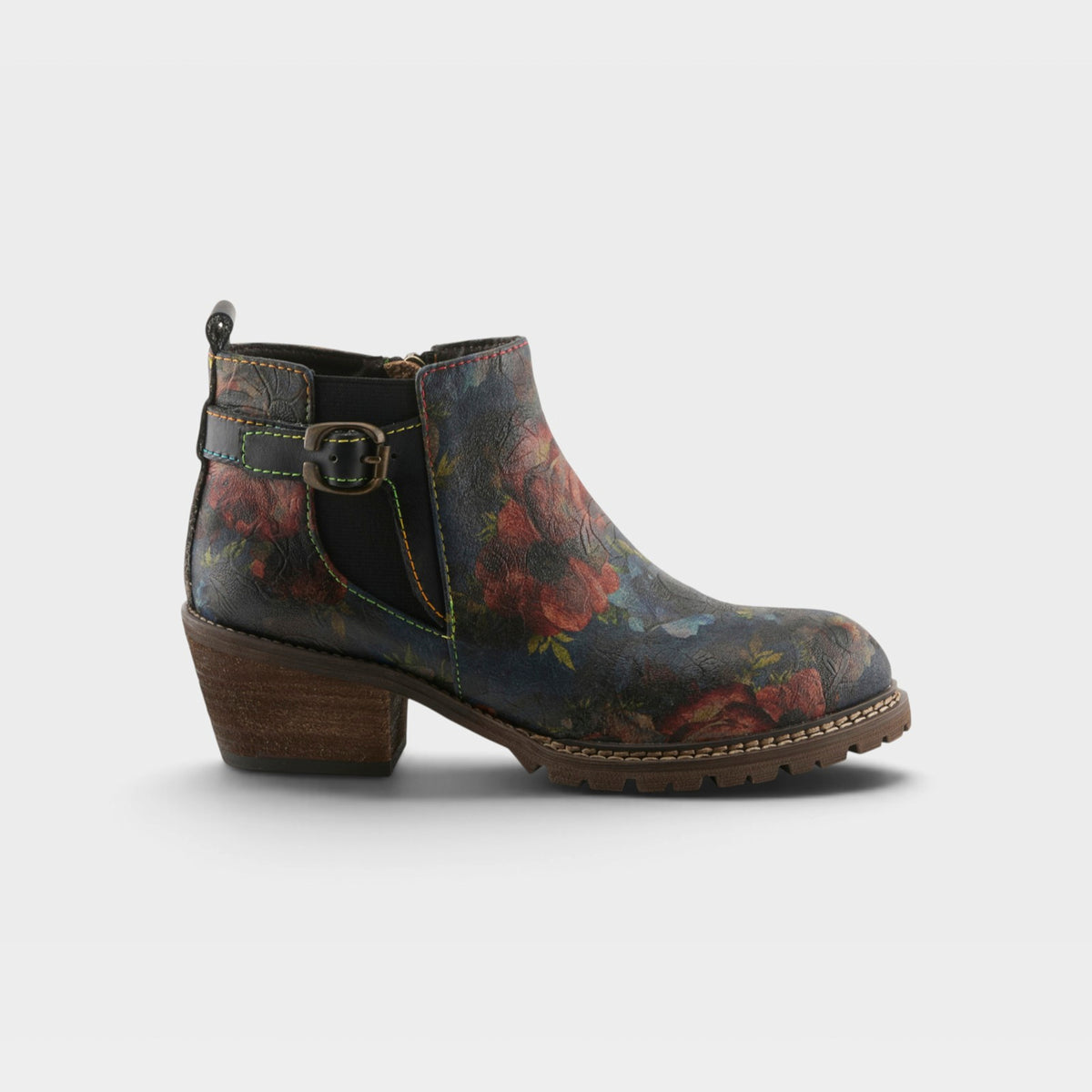 L'Artiste Farruko boots in Navy Multi, hero view
