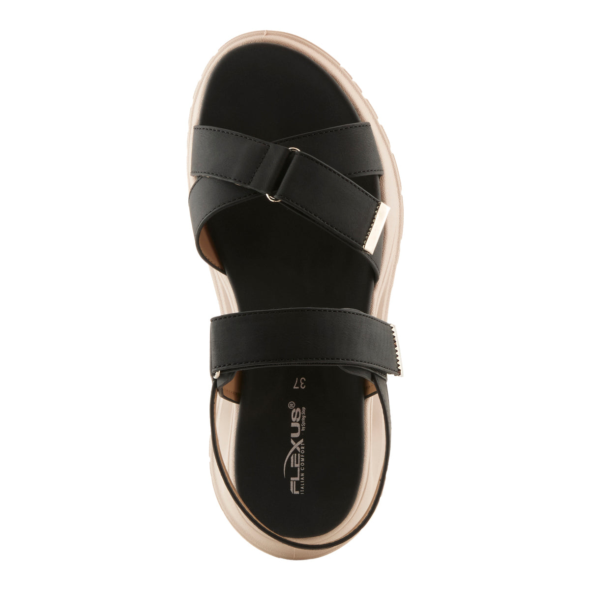 Flexus FLEXUS FIREBIRD SANDALS sandal in light grey with flexible sole