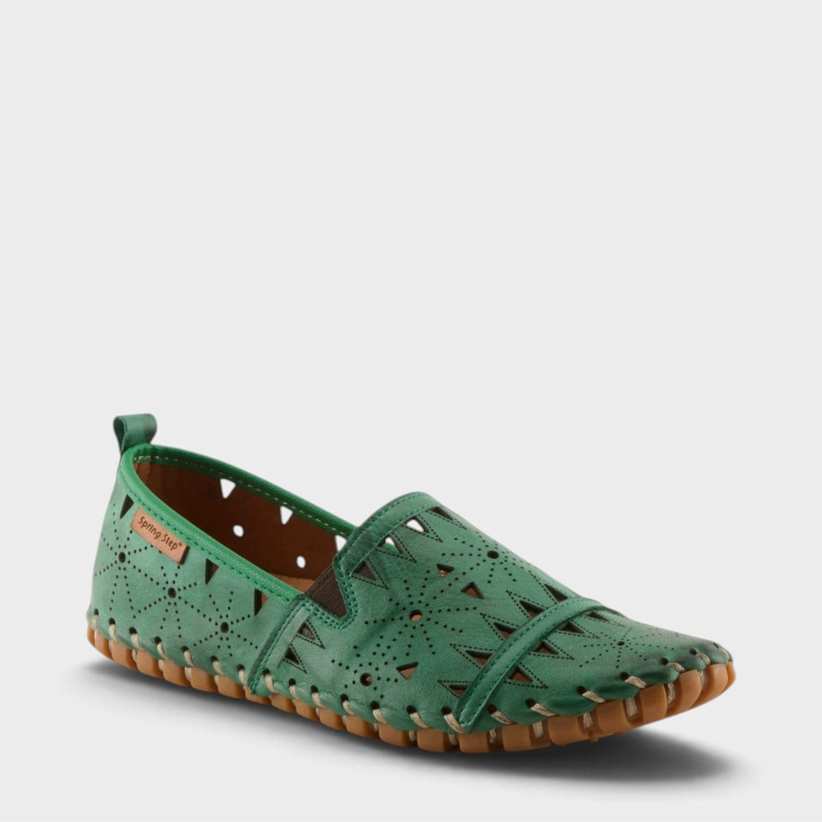 Spring Step – Fusaro – Green – Loafer