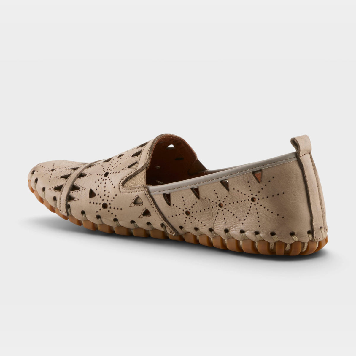 Spring Step Fusaro Grey Loafer Shoe