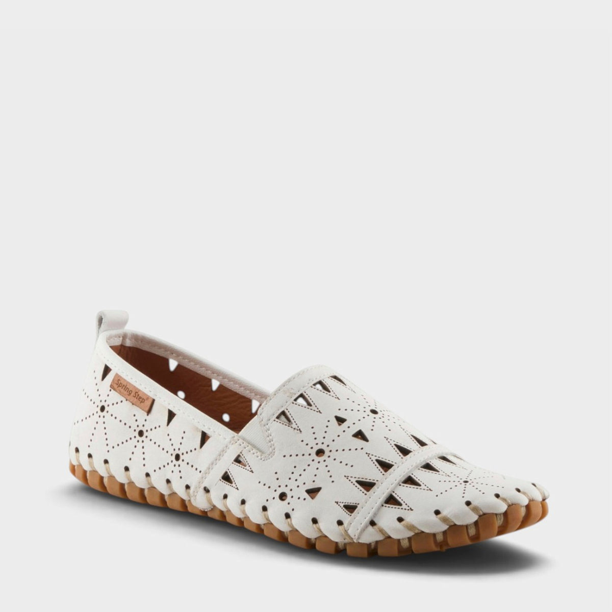 Spring Step – Fusaro – White – Loafer