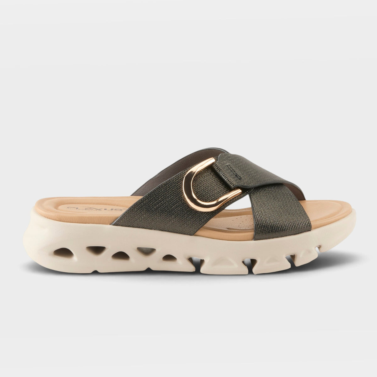 Flexus Gaige Black Multi Sandal