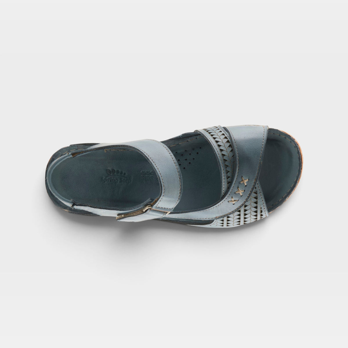 Spring Step Galaire Blue Sandal