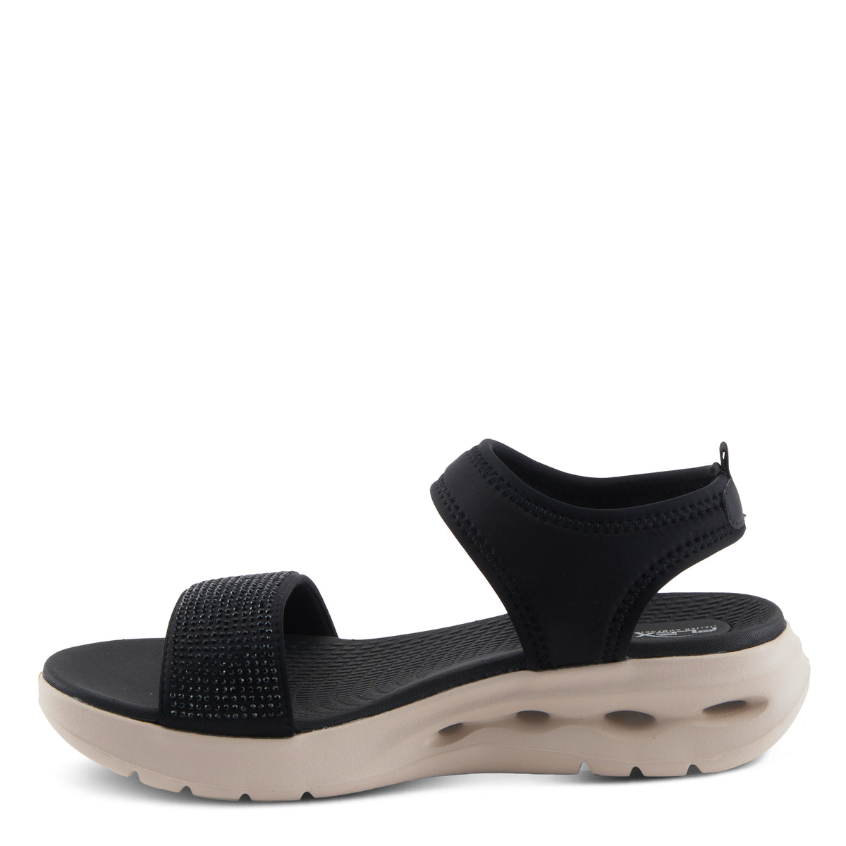 Flexus FLEXUS GALLEGOS SANDALS sandal in black with flexible sole