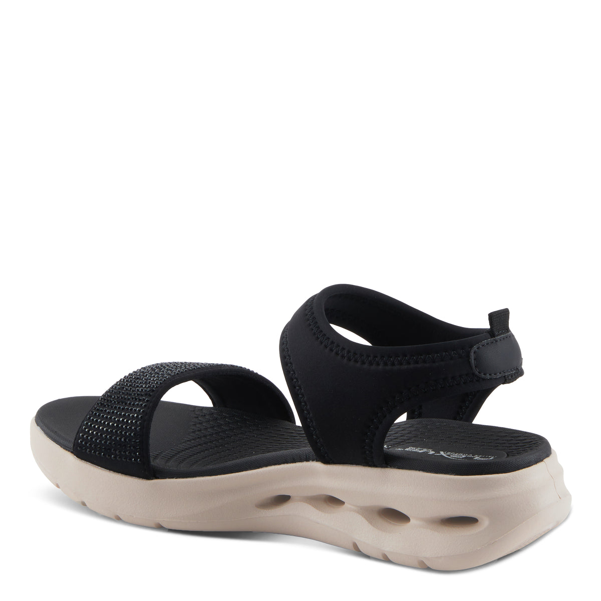 Flexus FLEXUS GALLEGOS SANDALS sandal in black with flexible sole