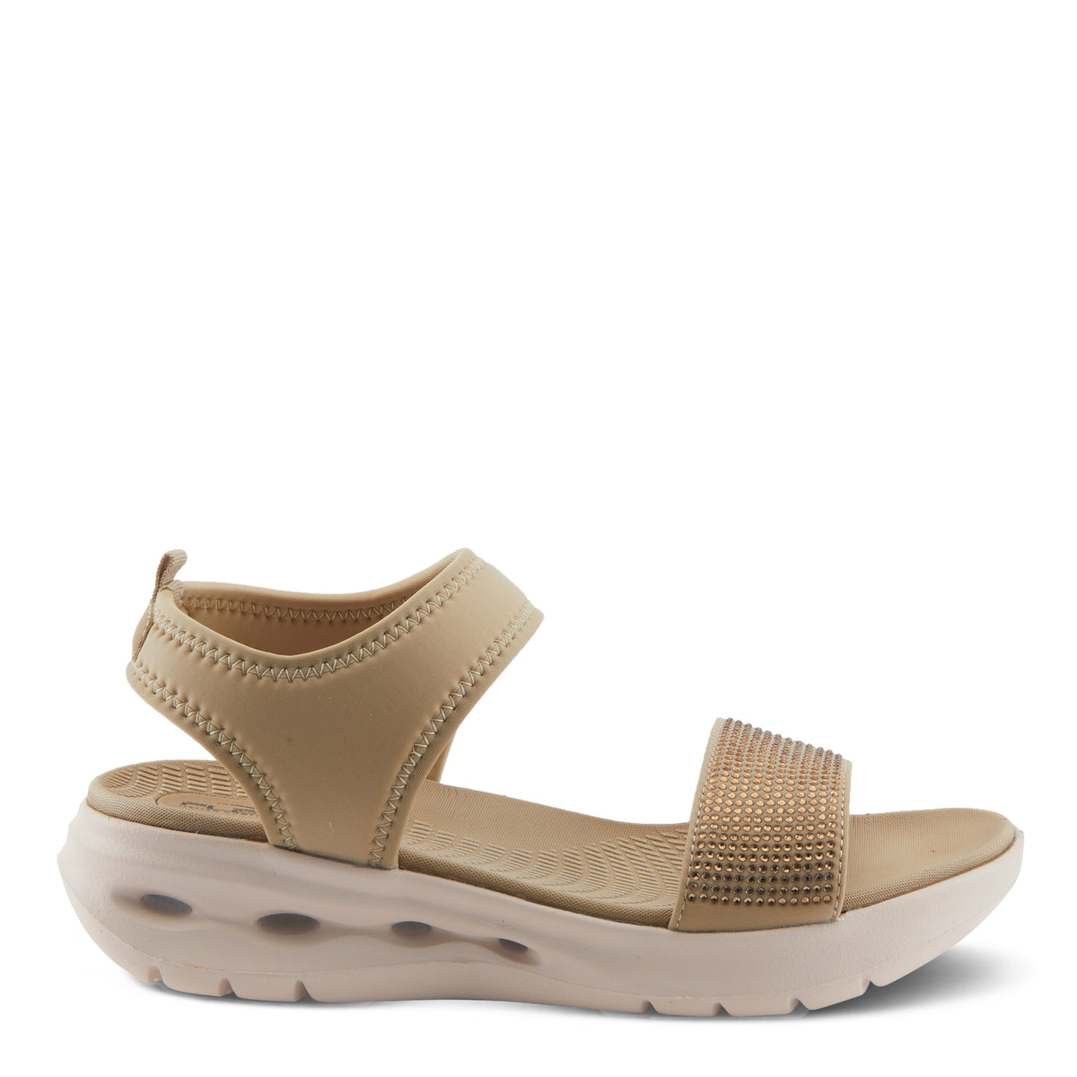Flexus FLEXUS GALLEGOS SANDALS sandal in taupe with flexible sole