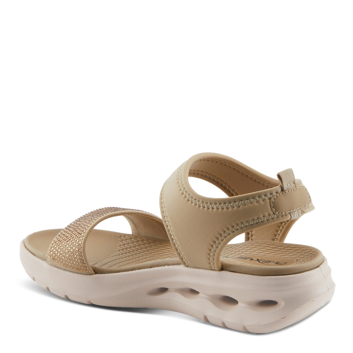 Flexus FLEXUS GALLEGOS SANDALS sandal in taupe with flexible sole