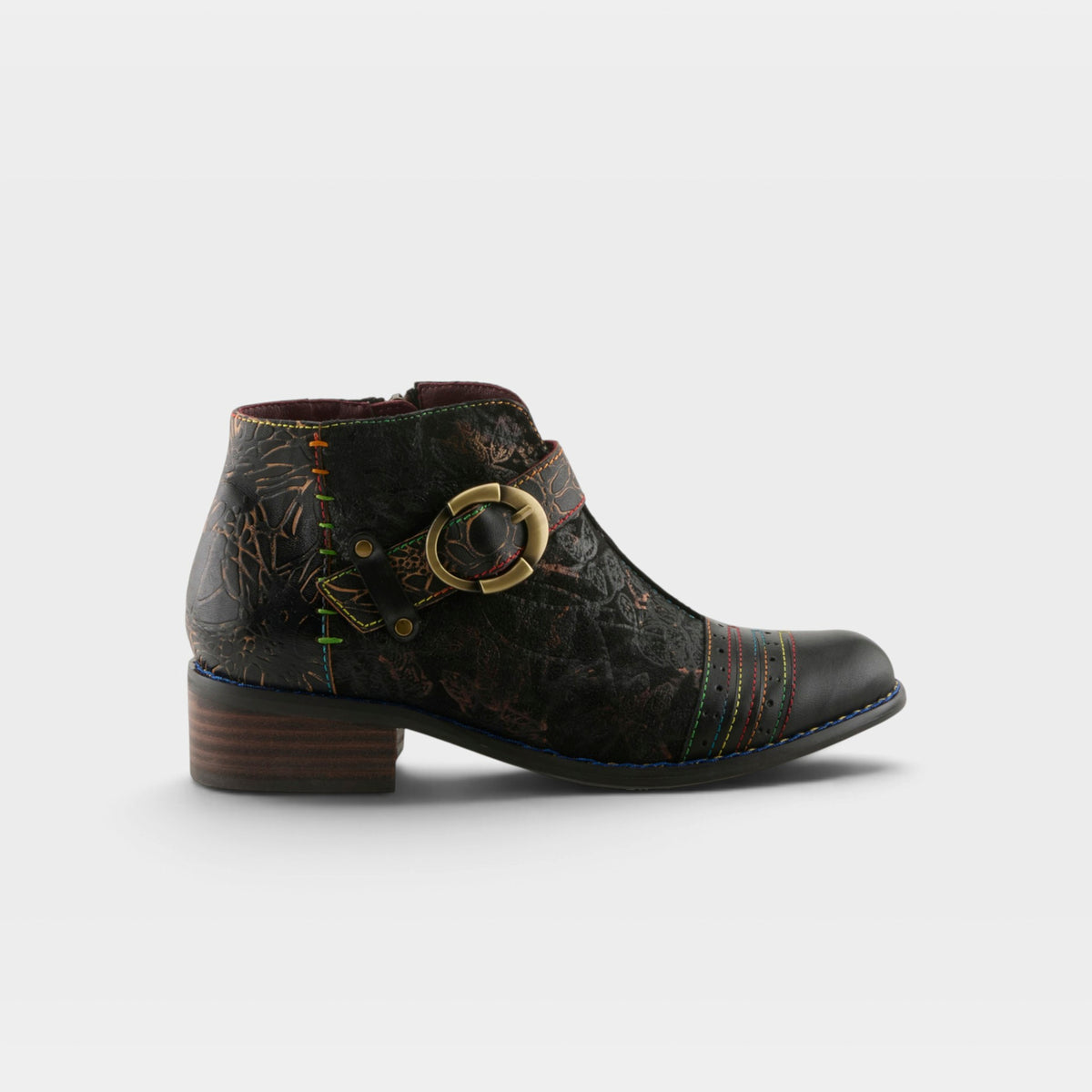 L'Artiste Georgiana boots in Black Multi, hero view