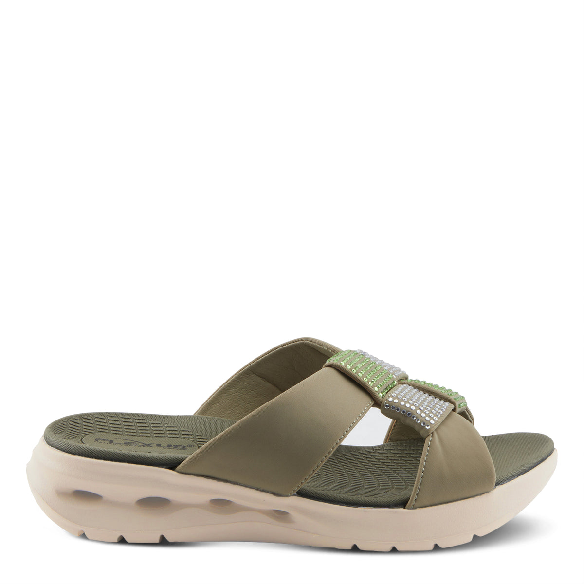 Flexus FLEXUS GEOVANI SANDALS sandal in olive green with flexible sole