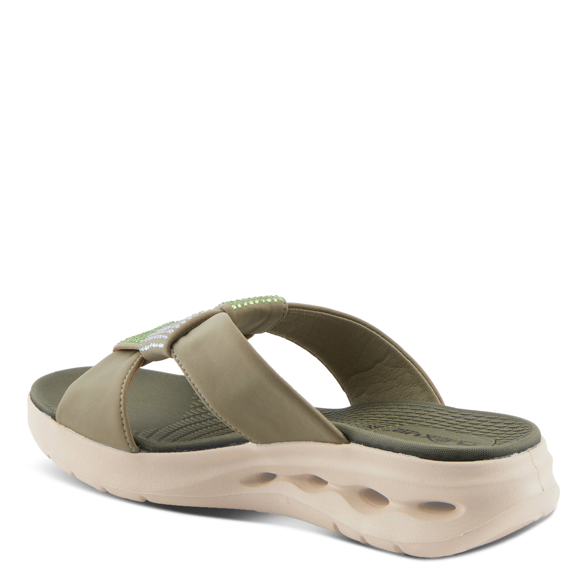 Flexus FLEXUS GEOVANI SANDALS sandal in olive green with flexible sole