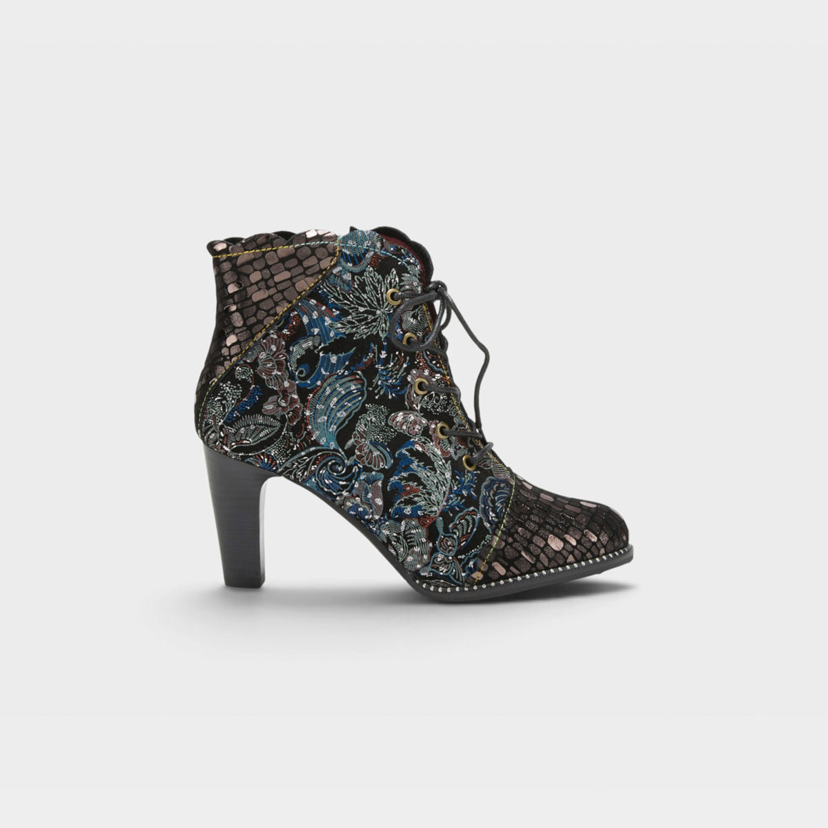 L'Artiste Glitterail boots in Pewter Multi, hero view