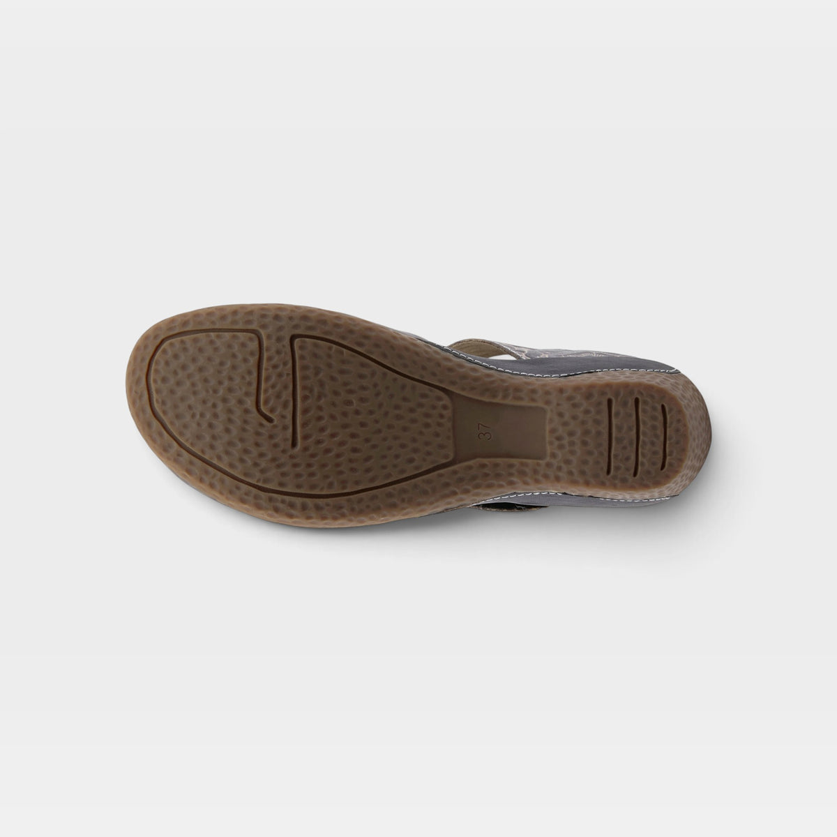 L'Artiste Gloss-Pansy shoes in Black, outsole view
