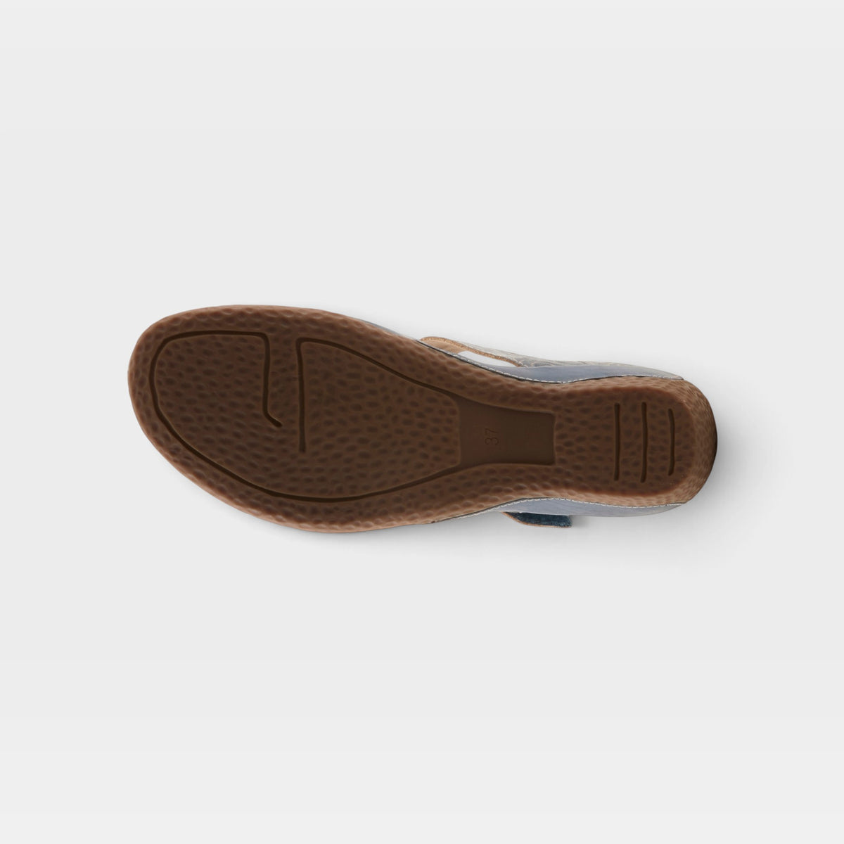 L'Artiste Gloss-Pansy shoes in Navy, outsole view