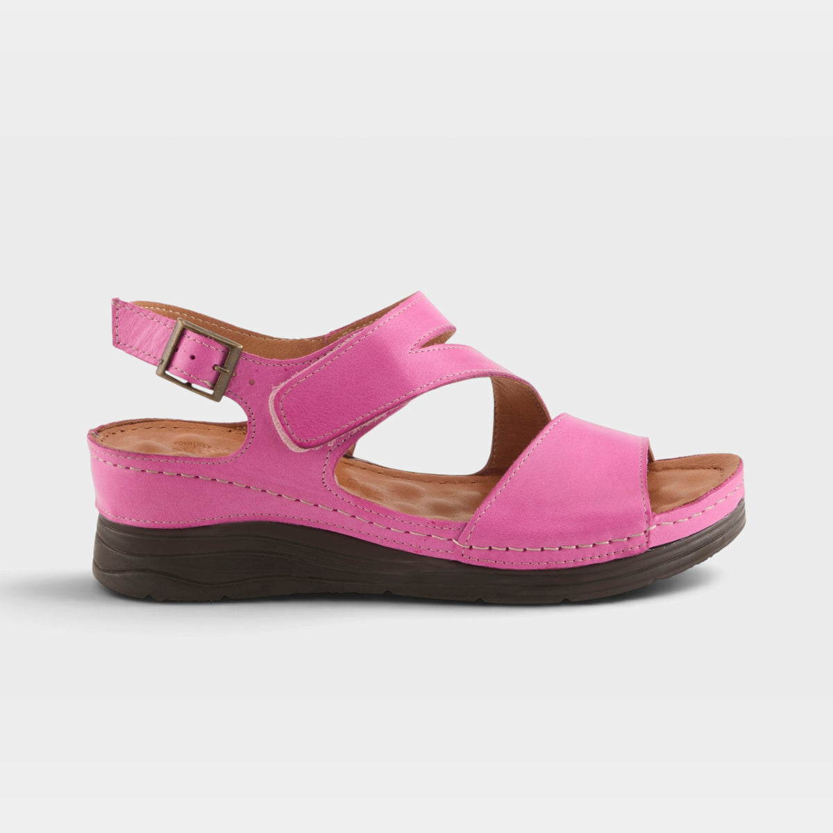 Spring Step Griggs Fuchsia Sandal