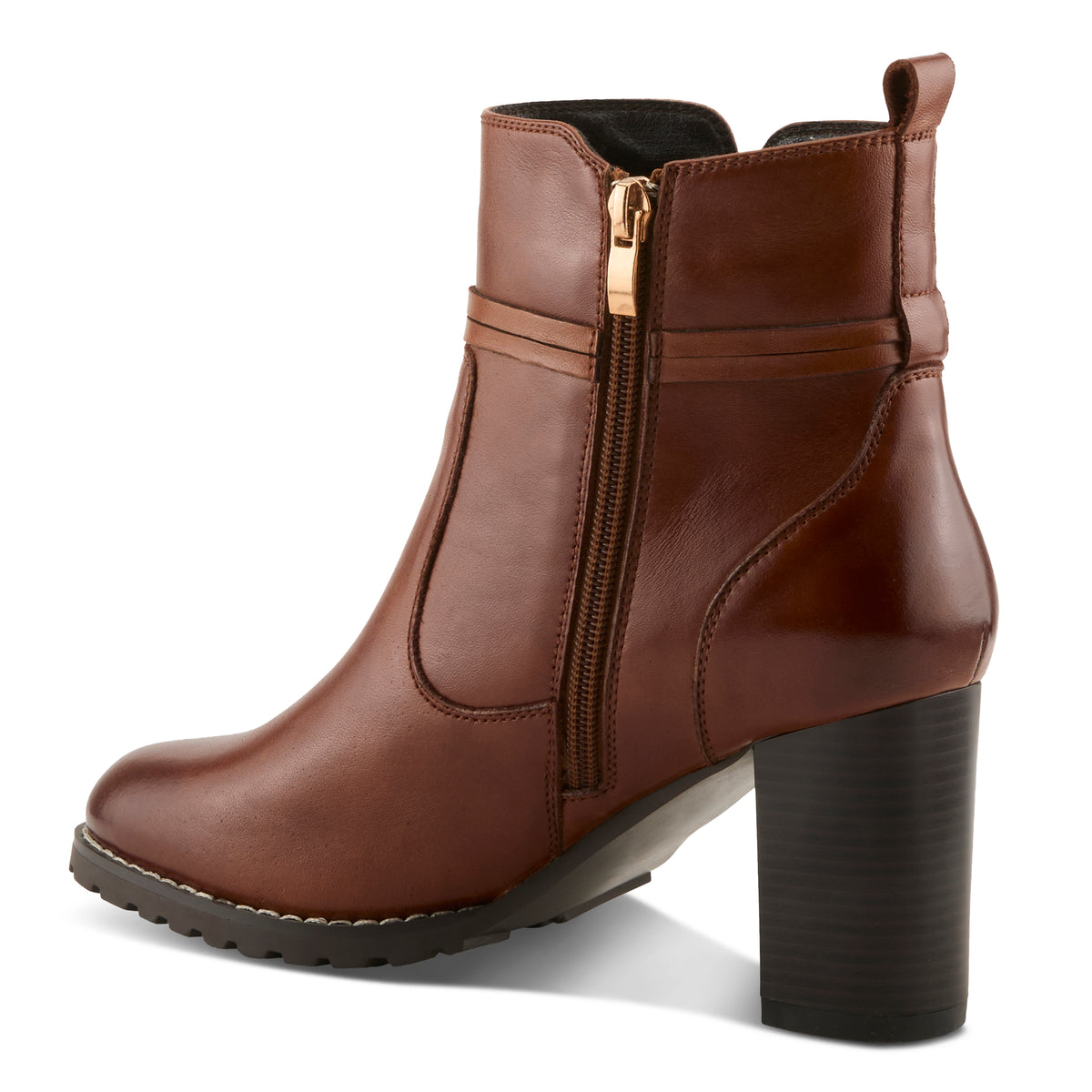 Spring Step SPRING STEP GYANNA BOOTS boot in cognac with comfortable everyday design