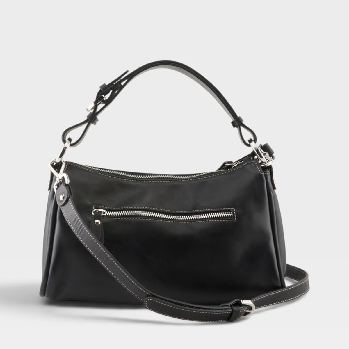 BOLSO DE CUERO ITALIANO L'ARTISTE HB-ROSINA