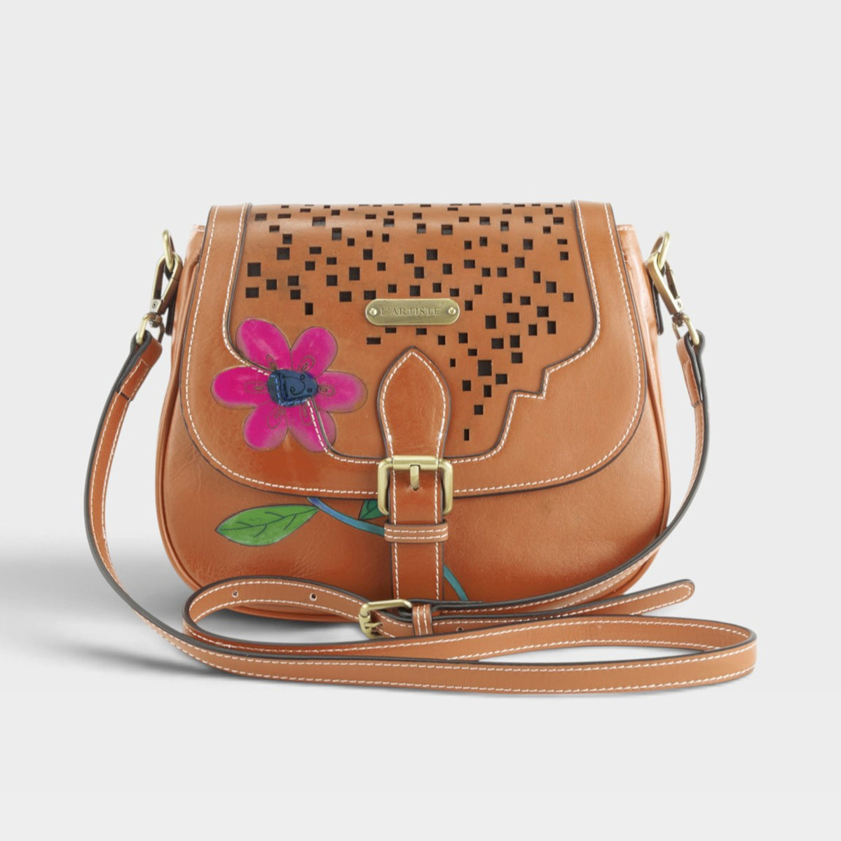 L'ARTISTE HB-SADDLEBAG HANDBAG-9