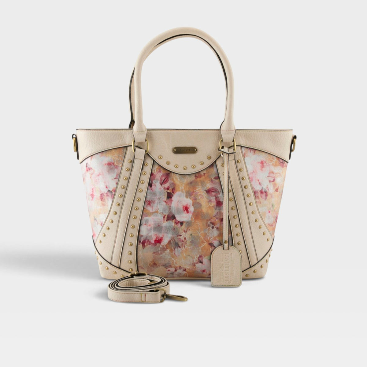 L'ARTISTE HB-STUDDED HANDBAG-1