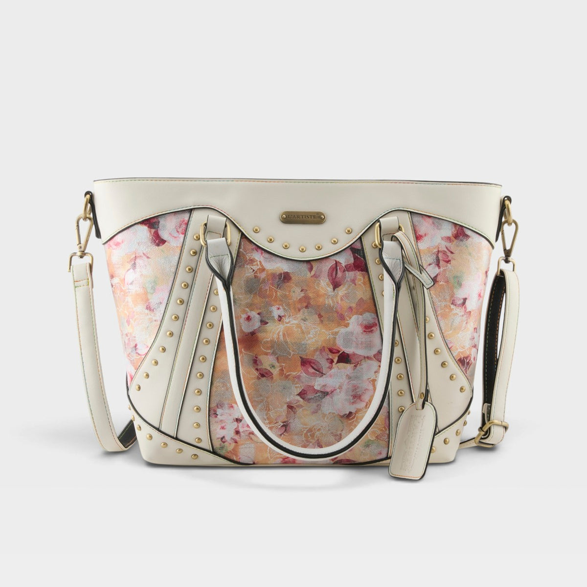 L'ARTISTE HB-STUDDED HANDBAG-5
