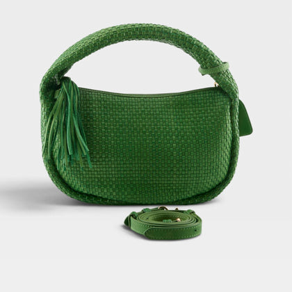 L'ARTISTE HB-WOVEN HANDBAG