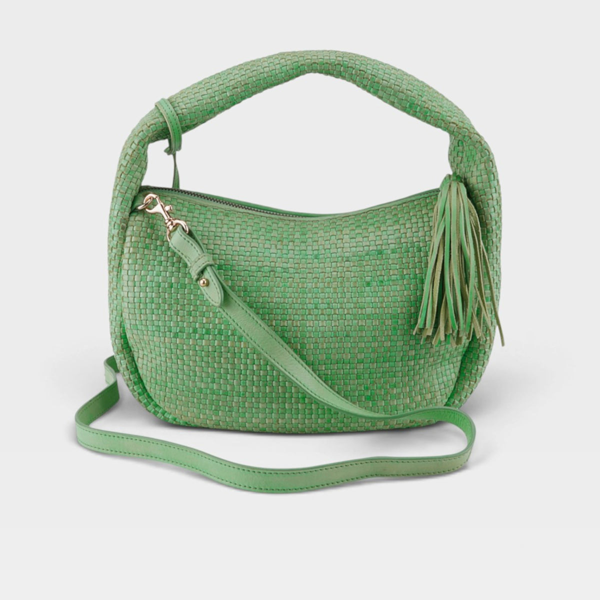 L'ARTISTE HB-WOVEN HANDBAG