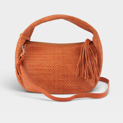 L'ARTISTE HB-WOVEN HANDBAG
