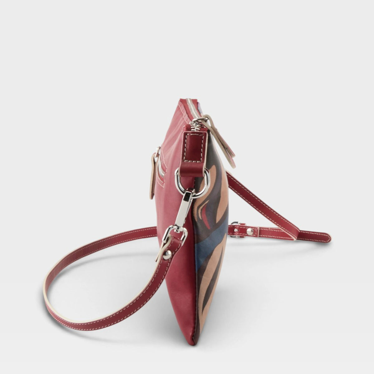 L'ARTISTE HB-XBOD-BLAZE ITALIAN LEATHER HANDBAG-3