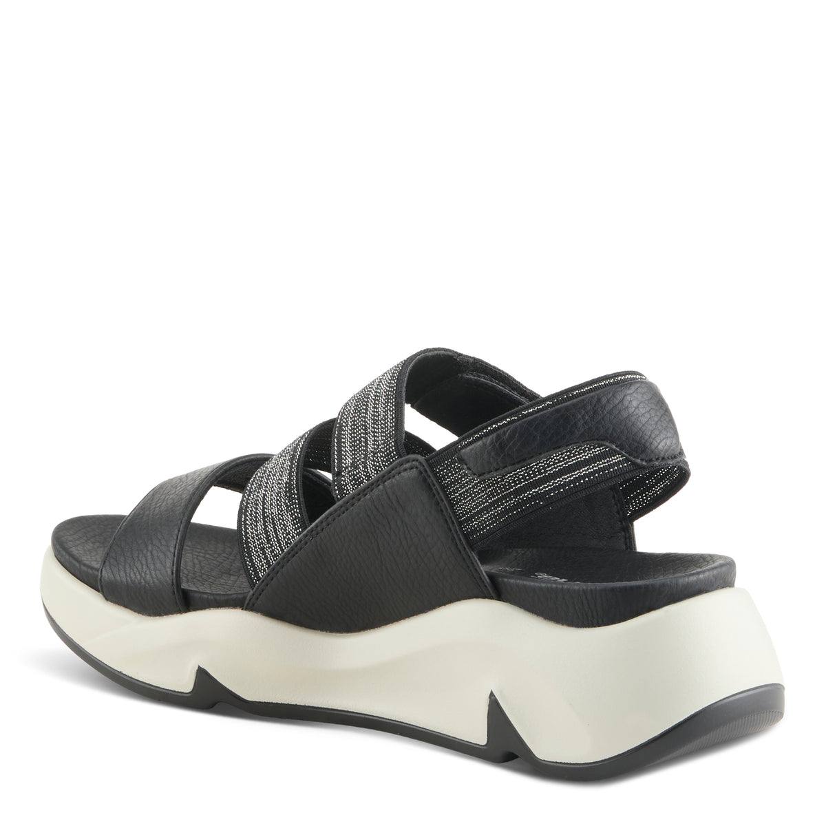 Flexus FLEXUS HELIX SANDALS sandal in black with flexible sole