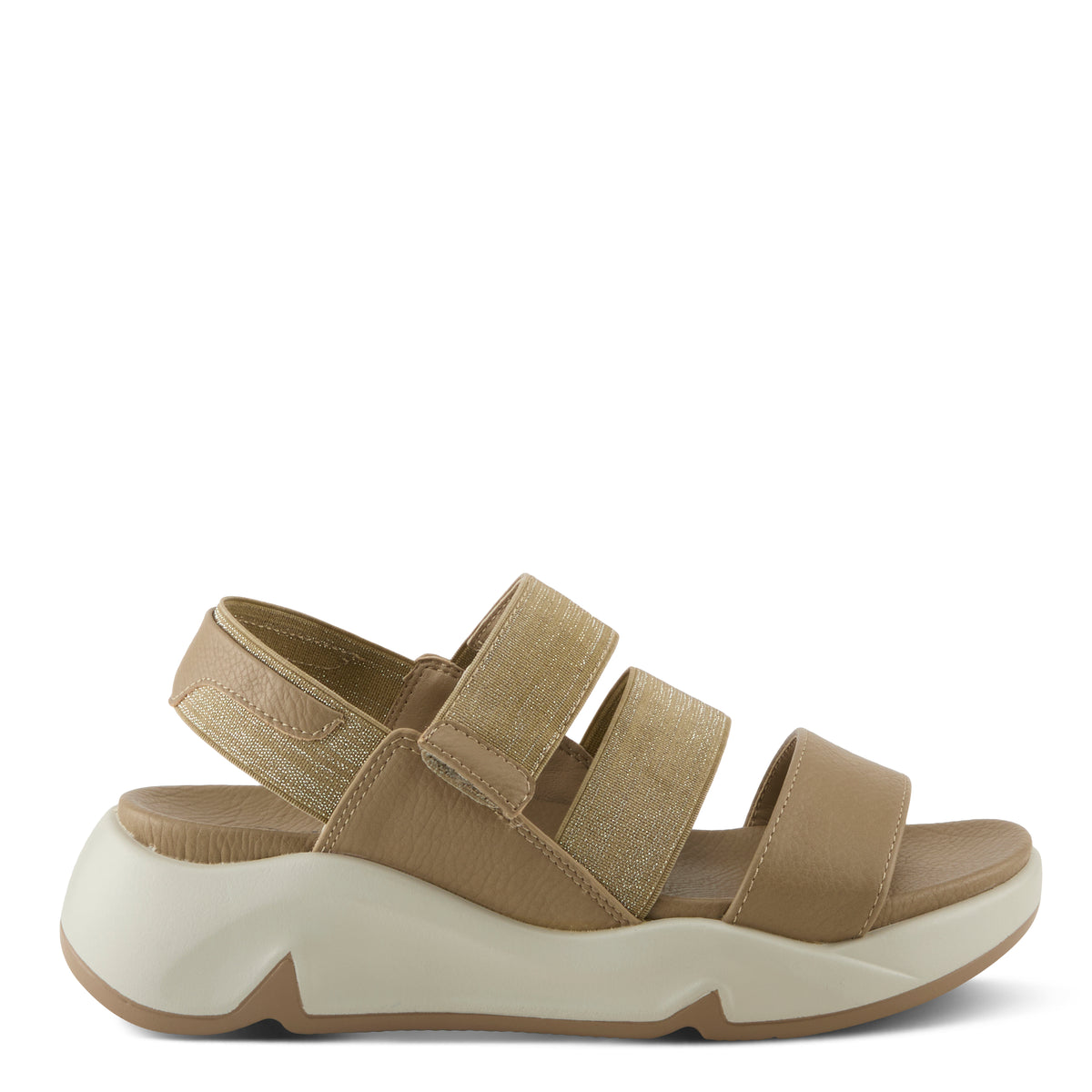 Flexus FLEXUS HELIX SANDALS sandal in taupe with flexible sole