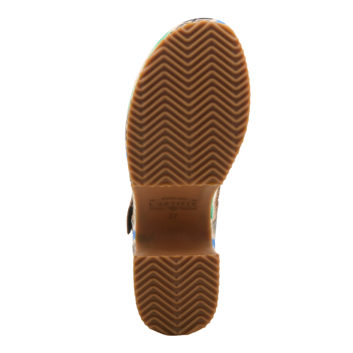 L'Artiste L'ARTISTE HENDRIX SANDALS sandal in black multi with handcrafted leather design