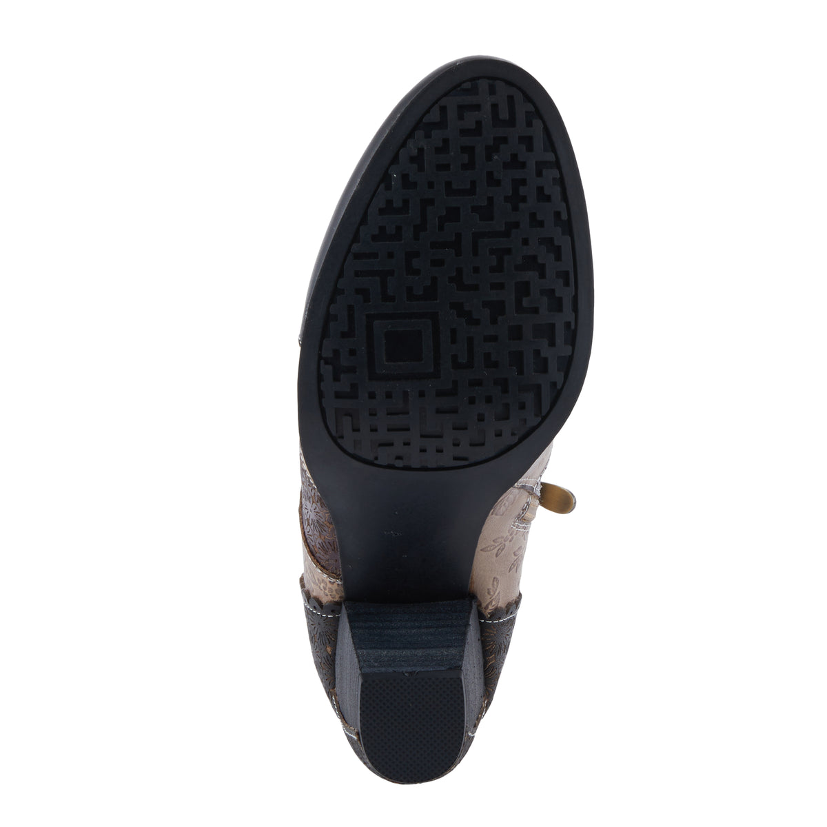 L'Artiste L'ARTISTE HIADELVICE BOOTS boot in black multi with handcrafted leather design