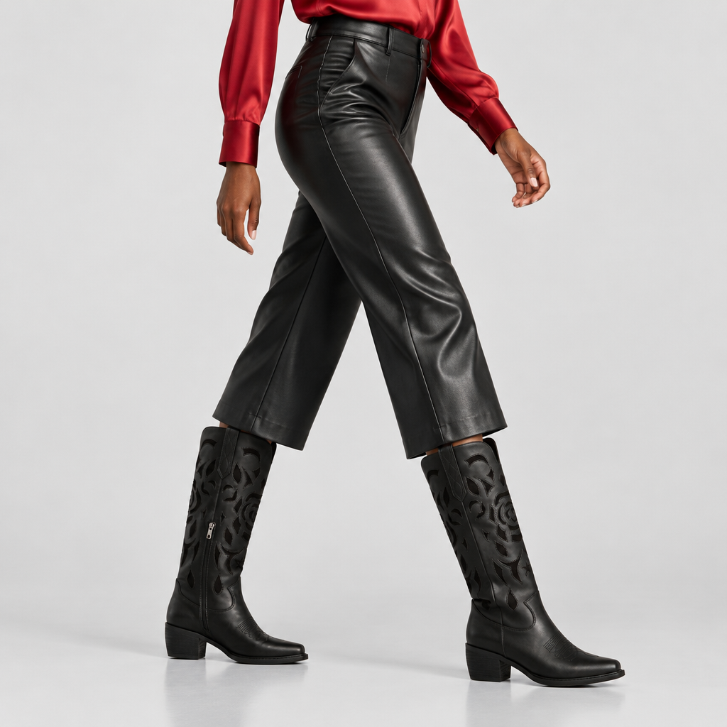 Azura HIDDENGEM BOOTS – on-foot lifestyle view