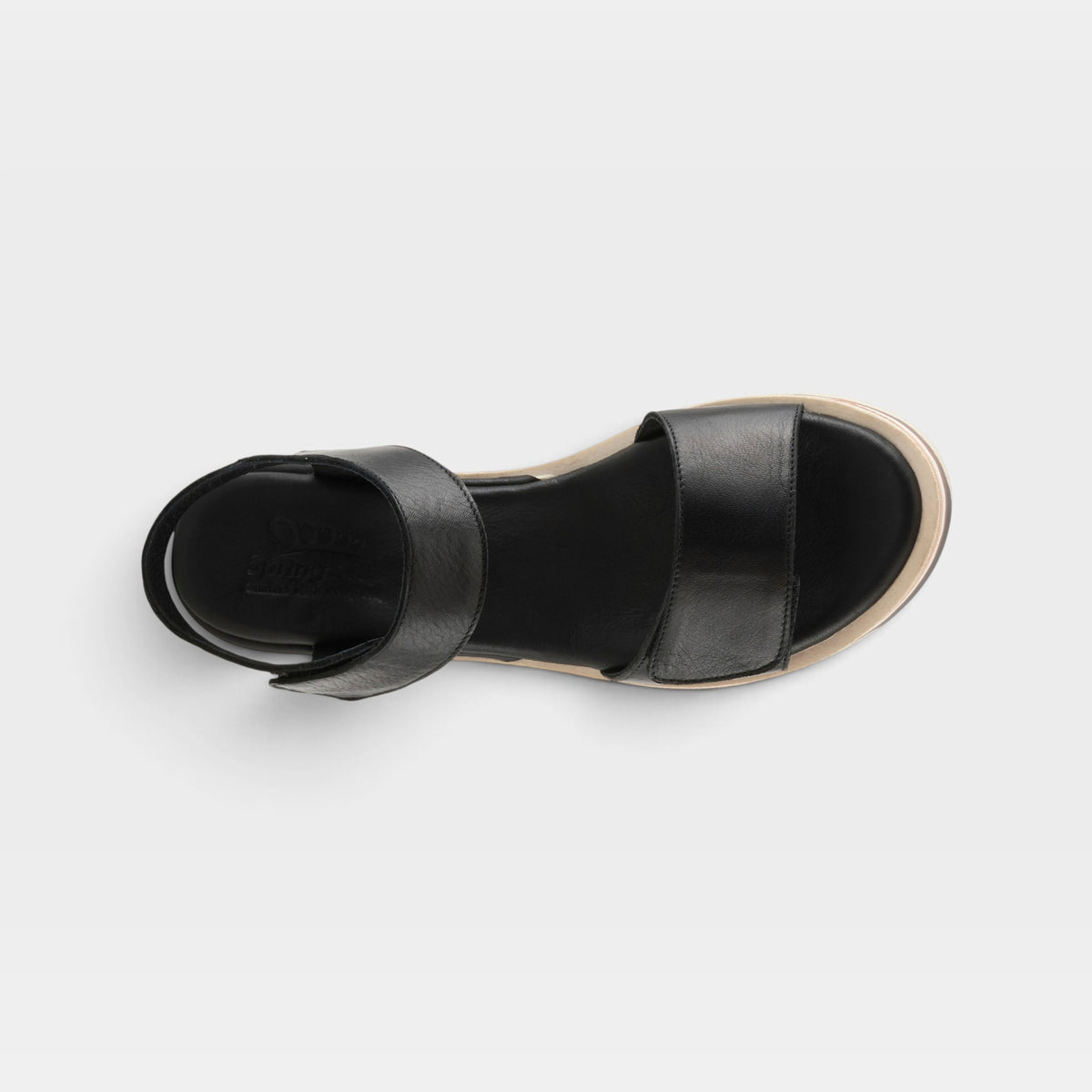 Spring Step Hileman Black Sandal