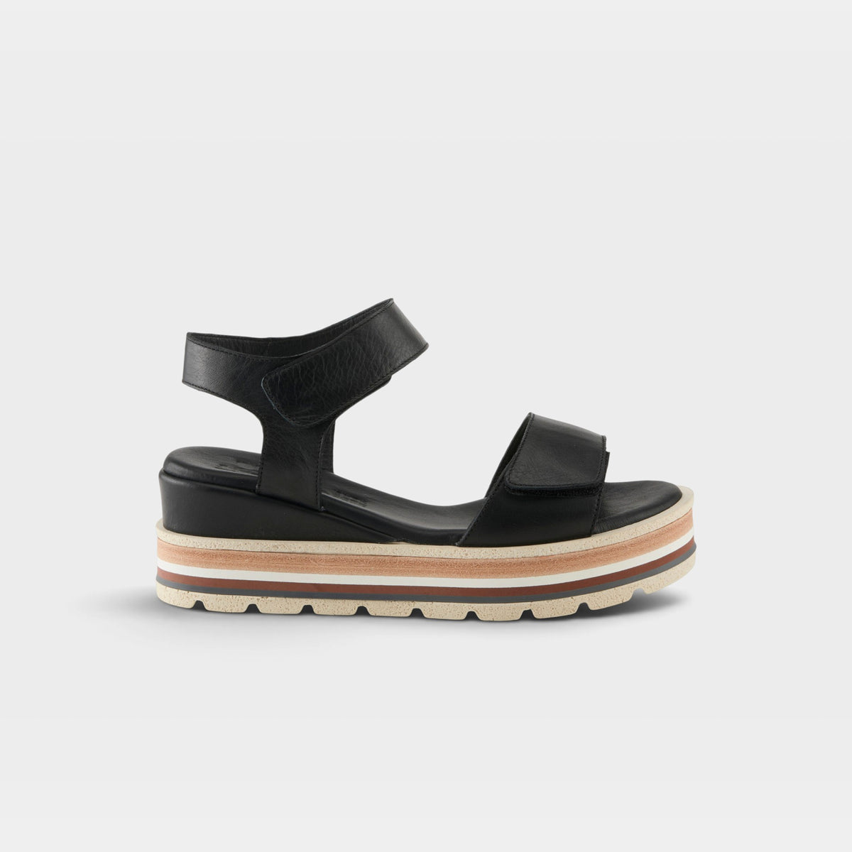 Spring Step Hileman Black Sandal