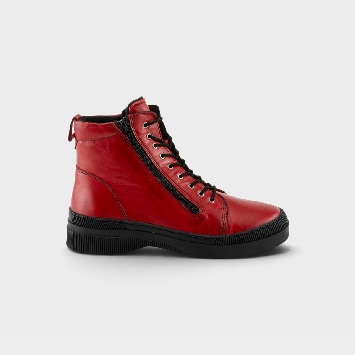 Spring Step Hoylein Red Boot