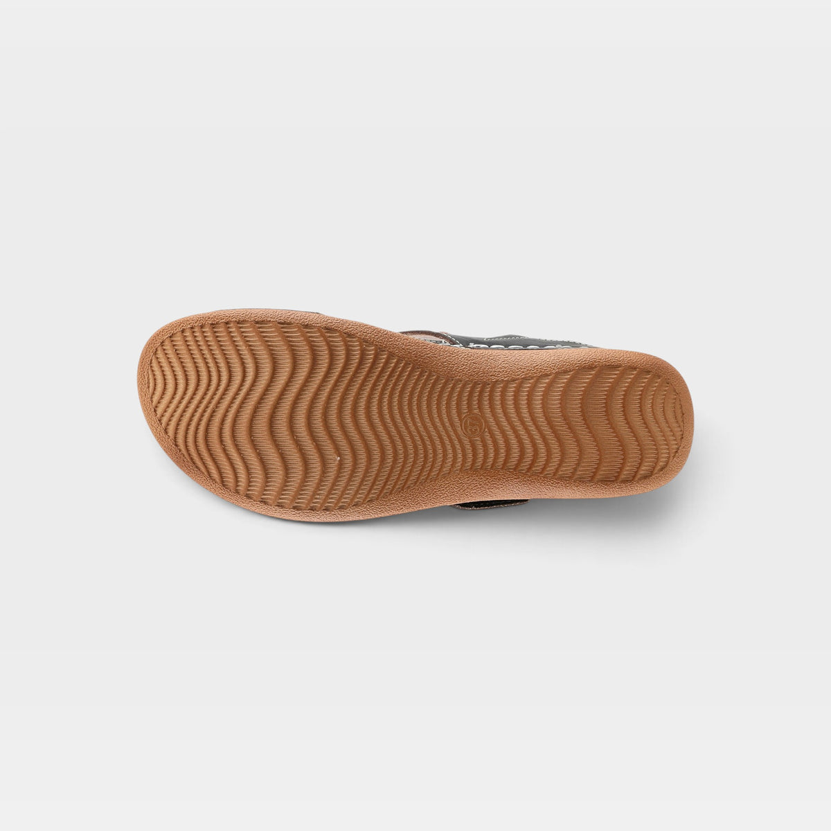 L'Artiste Izna slide sandals in Black Multi, outsole view