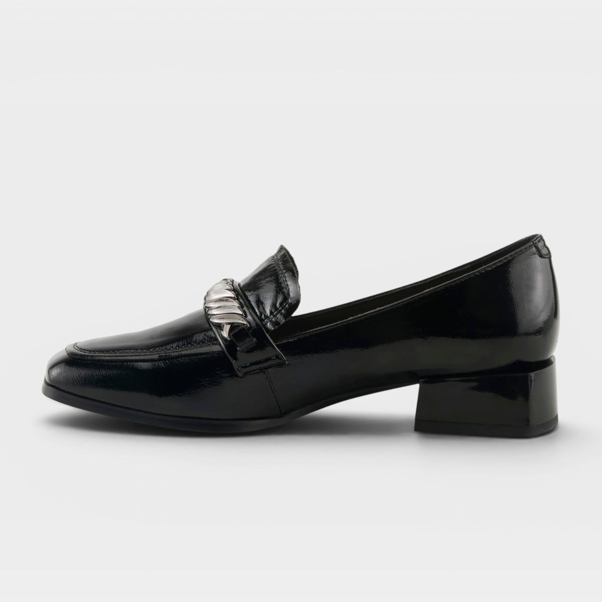 Azura Jannette Black Patent Shoe