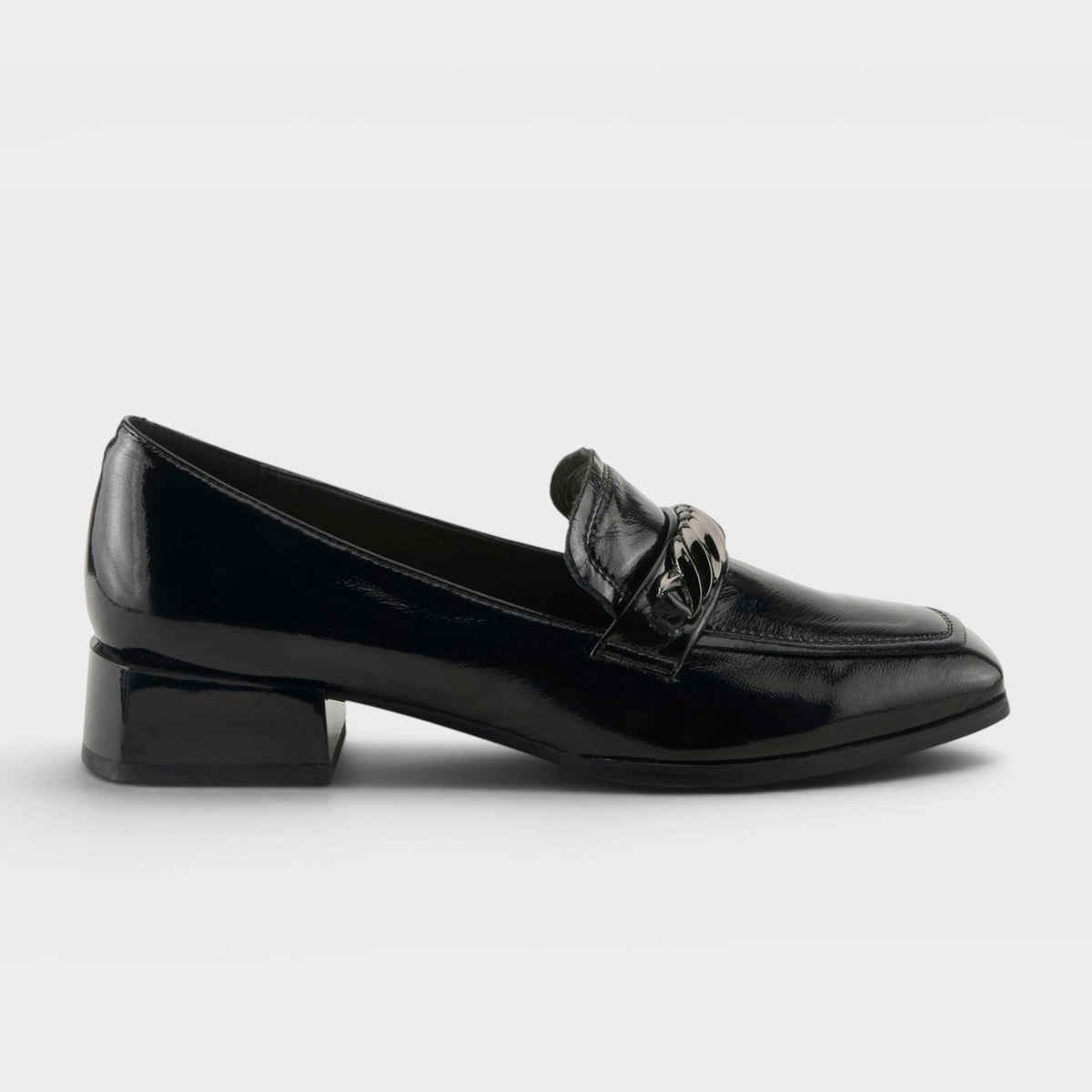Azura Jannette Black Patent Shoe