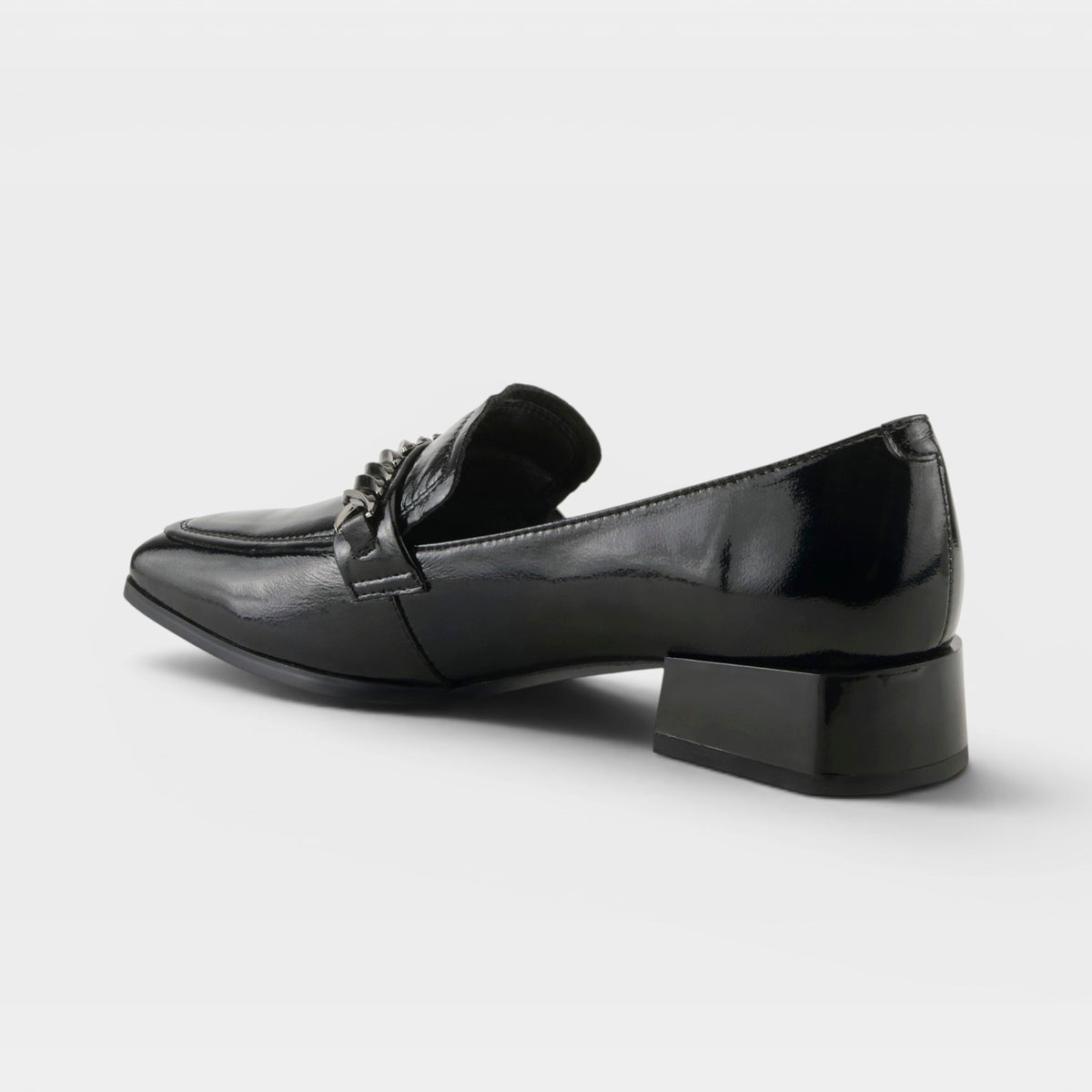 Azura Jannette Black Patent Shoe