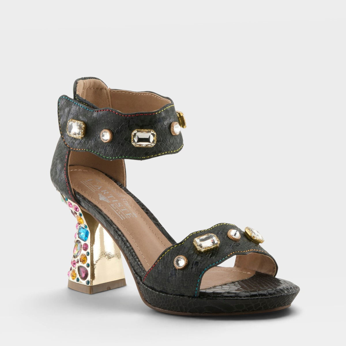 L'ARTISTE JEWELL CLOSED BACK SANDALS-31