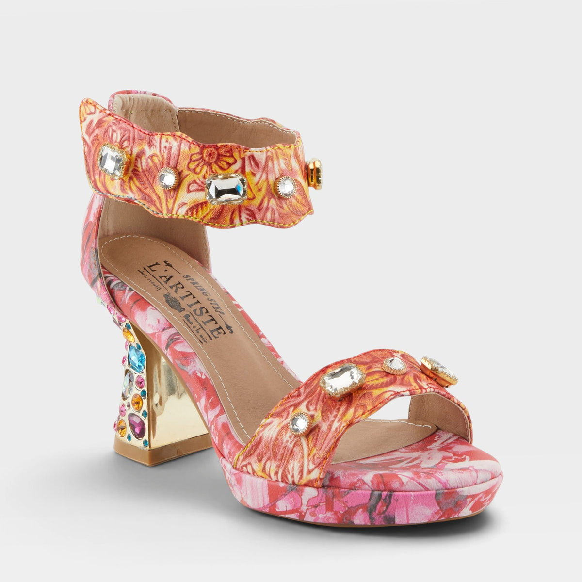L'ARTISTE JEWELL CLOSED BACK SANDALS-25