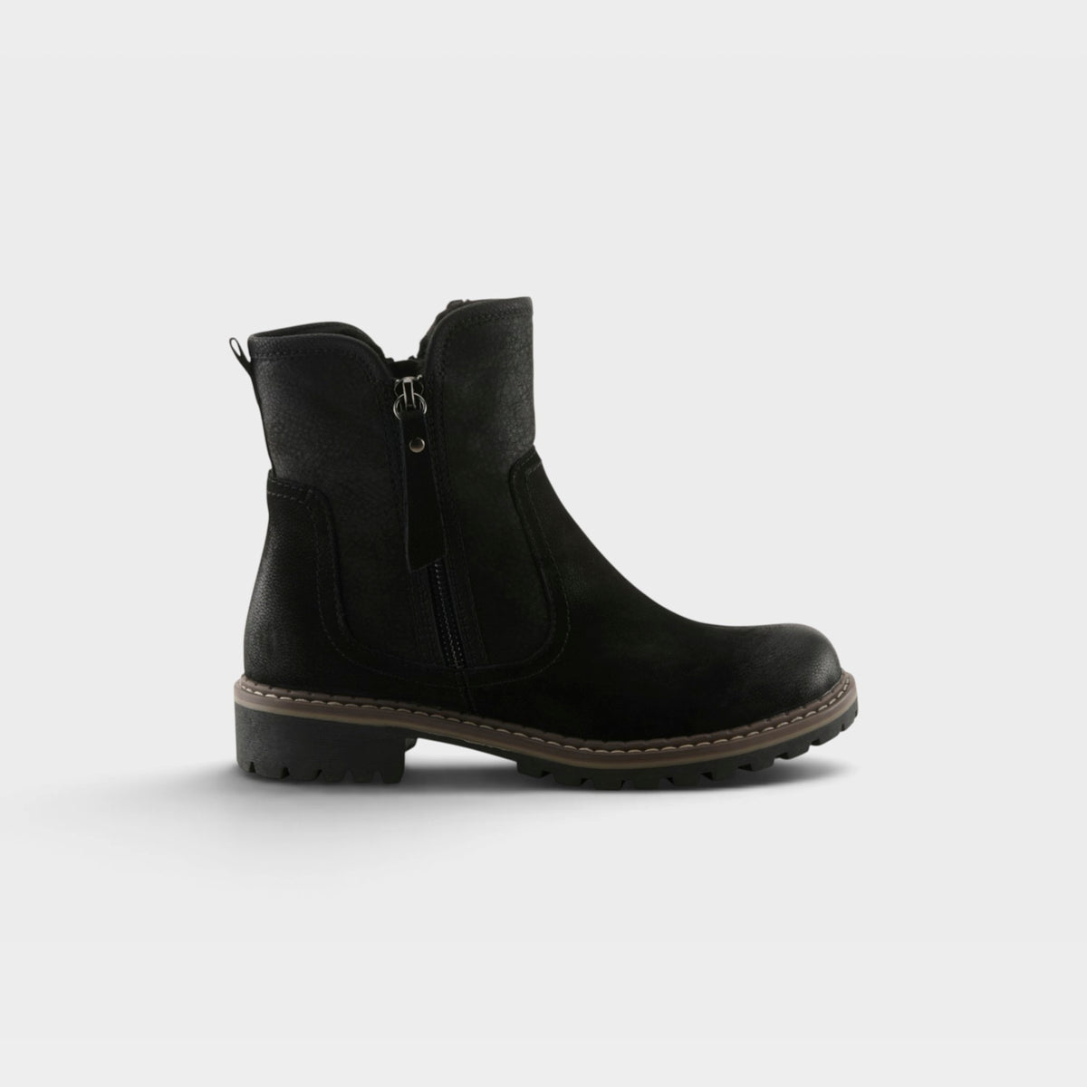 Spring Step Jovany Black Casual Boot