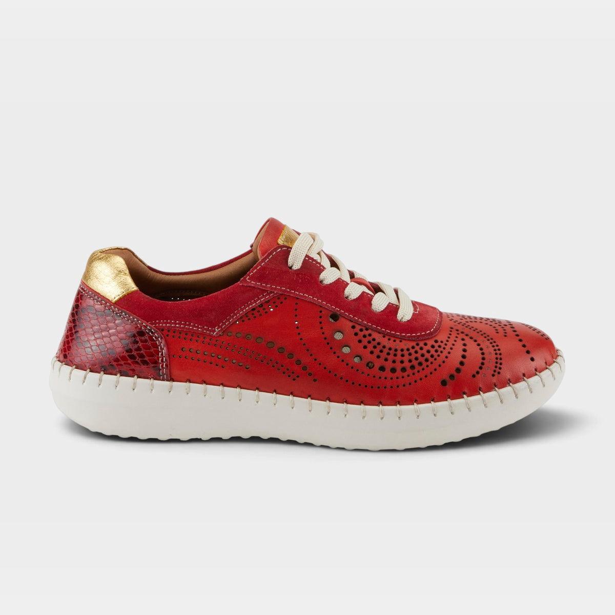Spring Step Jumilla Red Sneaker