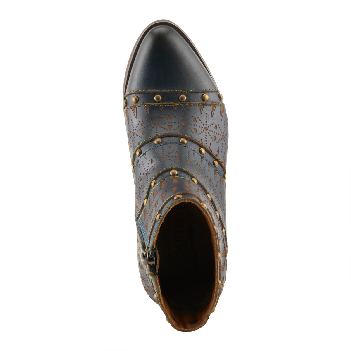 L'Artiste L'ARTISTE K-NAVEED KIDS BOOT boot in beige with handcrafted leather design