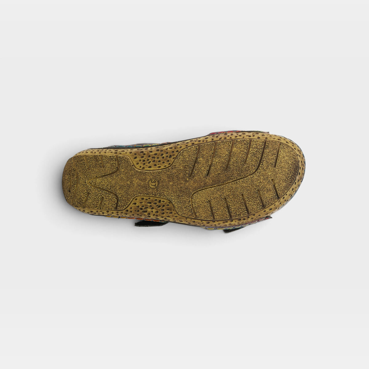 L'Artiste Karina sandals in Black, outsole view