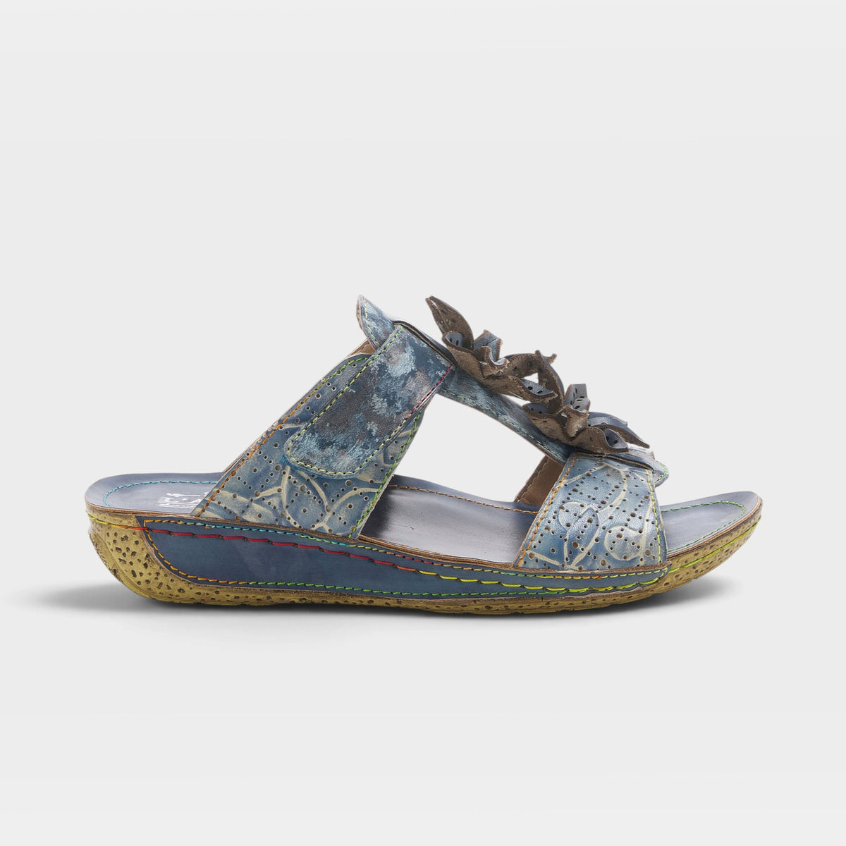 L'Artiste Karina sandals in Blue, hero view
