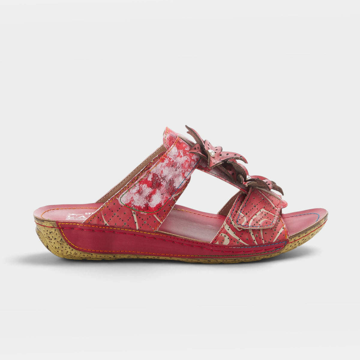 L'Artiste Karina sandals in Red, hero view