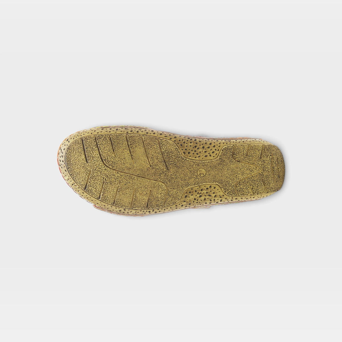 L'Artiste Karina sandals in Red, outsole view