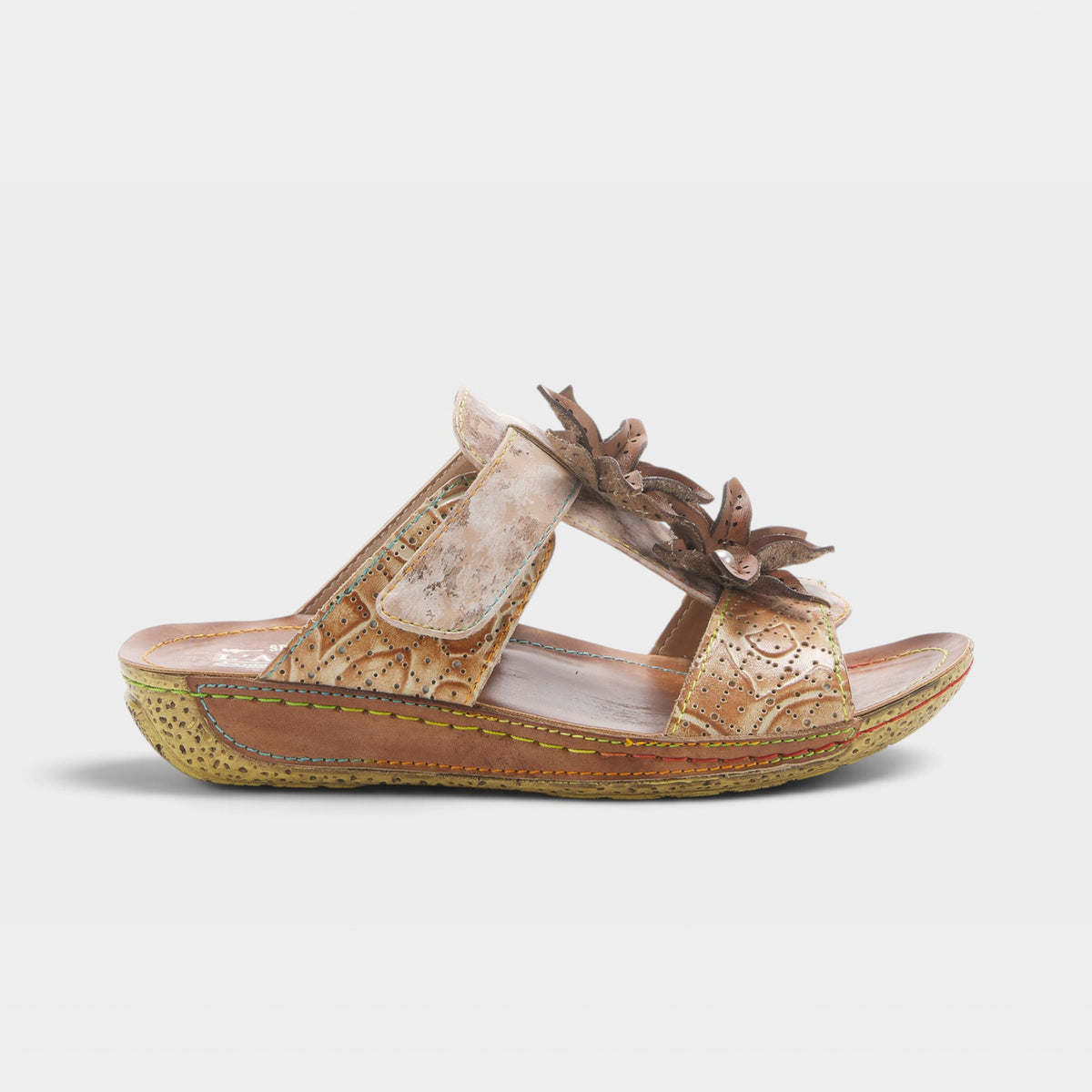 L'Artiste Karina sandals in Tan, hero view